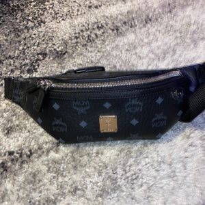 Black MCM belt bag